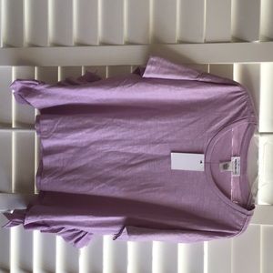 For the republic short sleeved t shirt with tie up sides.